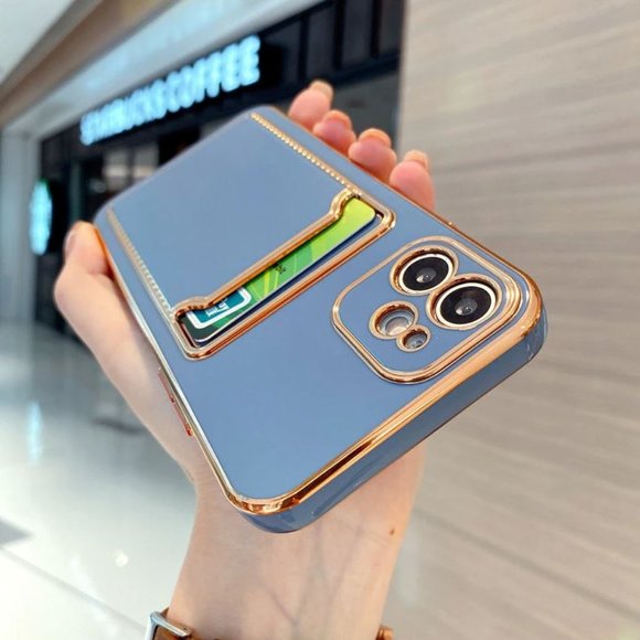 NEW iPhone 12/11/Pro/Max Luxury Card Holder case - Picture 11 of 15